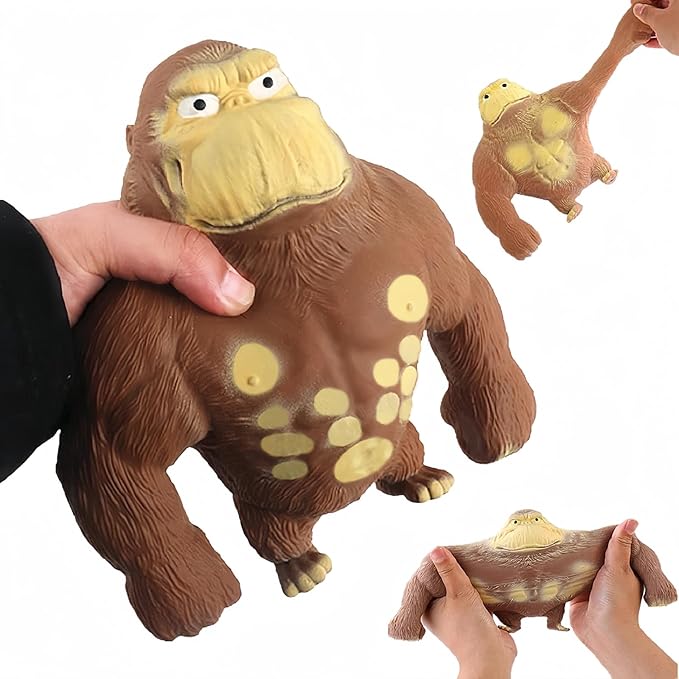Juguete antiestrés en forma de gorila